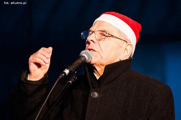 Wigilia z wielką rodziną przed Ratuszem w Kutnie