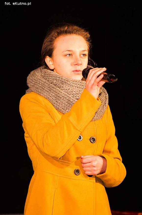 Wigilia z wielką rodziną przed Ratuszem w Kutnie