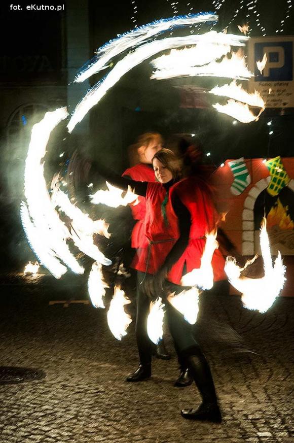 Wigilia z wielką rodziną przed Ratuszem w Kutnie