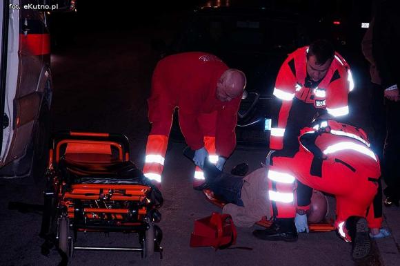 Kraksa na Wyszyńskiego: cztery auta i potrącenie pieszego