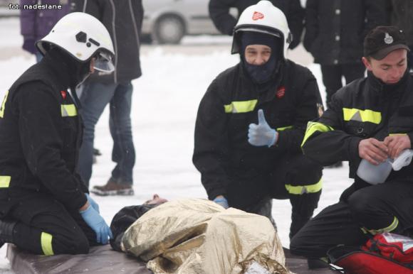 WOŚP w Żychlinie: Pokaz OSP Pniewo