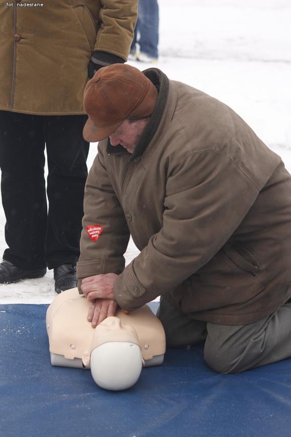 WOŚP w Żychlinie: Pokaz OSP Pniewo