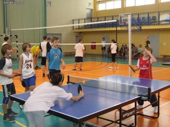 Ferie 2013: Siatkówka i tenis stołowy dominują w 