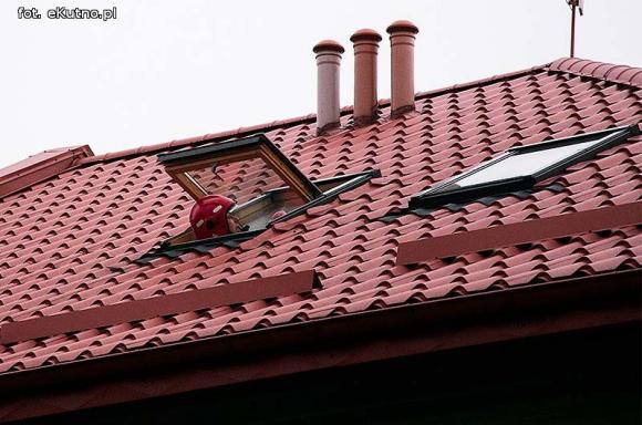 Pożar poddasza na Królewskiej