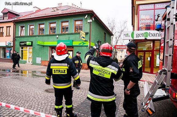 Pożar poddasza na Królewskiej