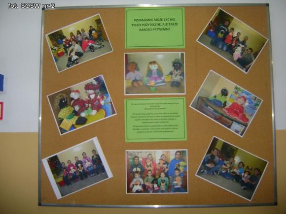 W SOSW nr 2 szyli szmaciane laleczki dla Unicefu