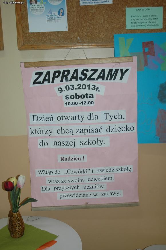 Czwórka zaprasza do zerówki i pierwszej klasy