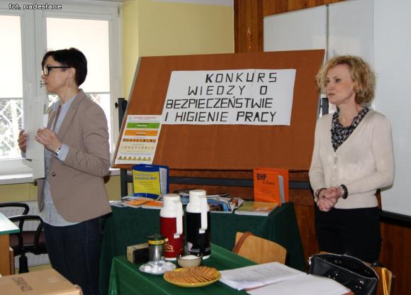 Konkurs BHP pod patronatem Okręgowego Inspektoratu Pracy w Łodzi