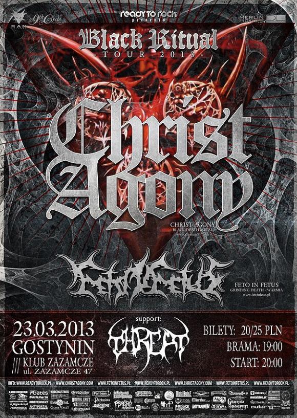 Koncert Christ Agony w Gostyninie