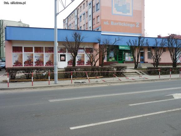 Zlikwidował słup na Barlickiego