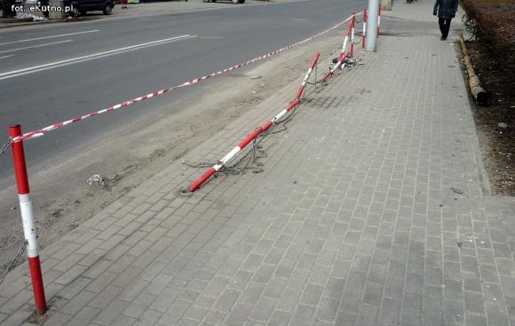 Zlikwidował słup na Barlickiego