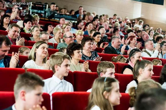 Tłumy na koncercie uczniów szkoły muzycznej w Kutnie
