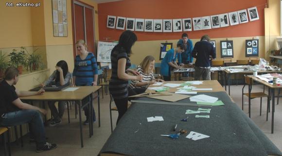 Gimnazjaliści odwiedzili ZS nr 3 w Kutnie