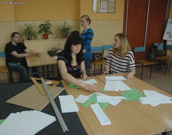 Gimnazjaliści odwiedzili ZS nr 3 w Kutnie