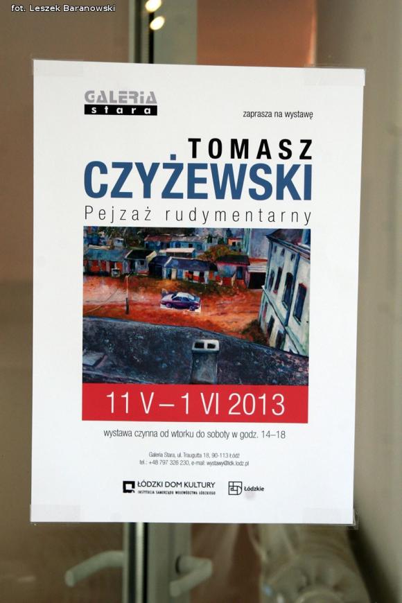 Pejzaż rudymentarny Tomasza Czyżewskiego w Łodzi