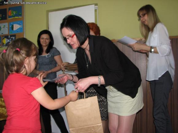 Lokomotywa z wierszami Tuwima dojechała do Krośniewic