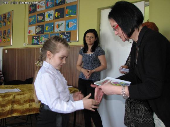 Lokomotywa z wierszami Tuwima dojechała do Krośniewic