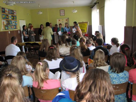 Lokomotywa z wierszami Tuwima dojechała do Krośniewic