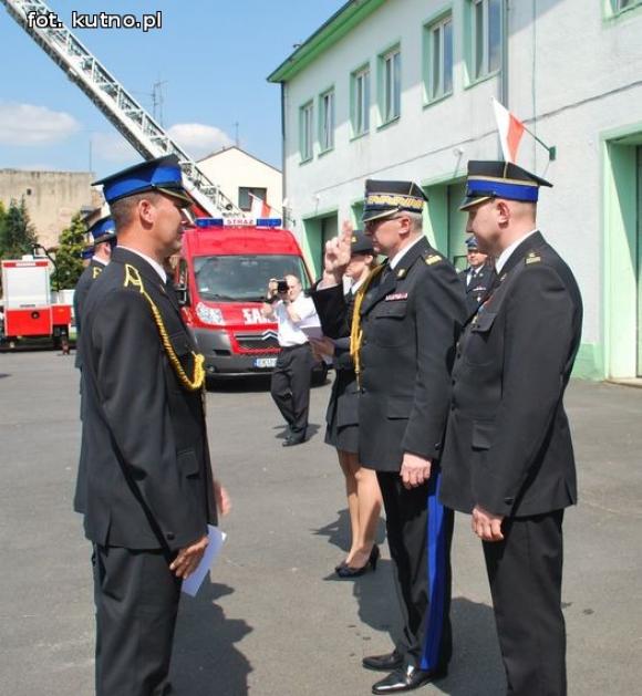 Awanse kutnowskich strażaków