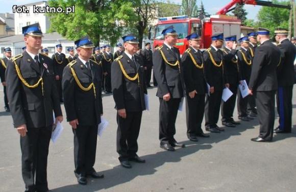 Awanse kutnowskich strażaków