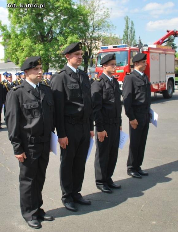 Awanse kutnowskich strażaków