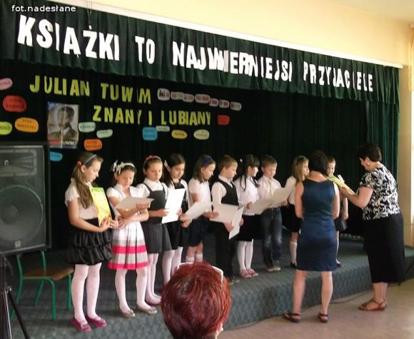 Pasowanie na czytelnika w SP nr 9