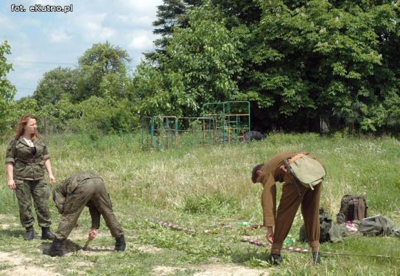 Nauka musztry. Podziękowania i zakończenie seminarium w Klonowcu