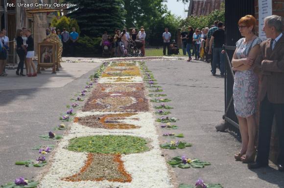 Boże Ciało w Oporowie