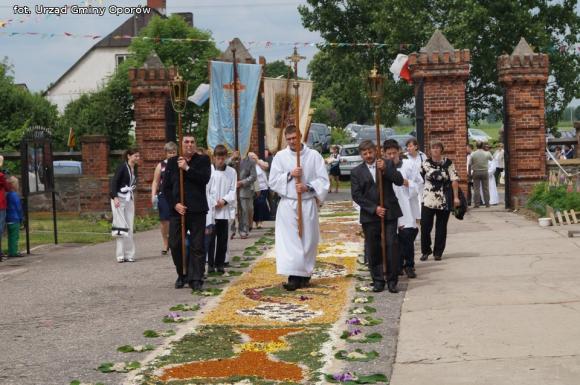 Boże Ciało w Oporowie