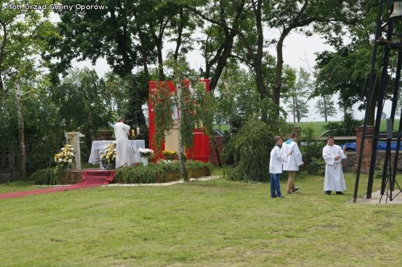 Boże Ciało w Oporowie