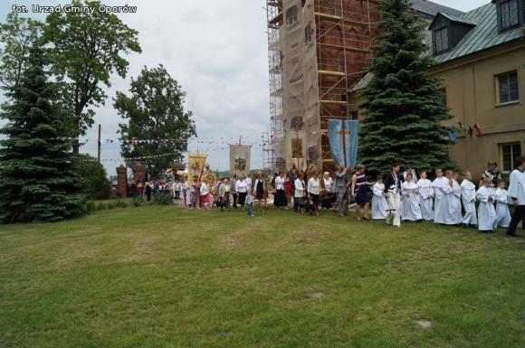 Boże Ciało w Oporowie