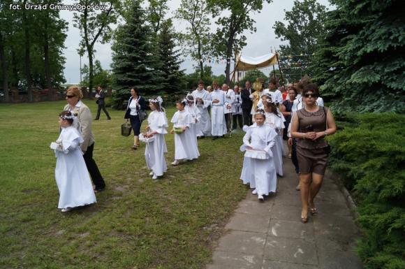 Boże Ciało w Oporowie