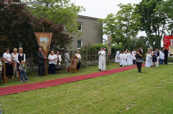 Boże Ciało w Oporowie