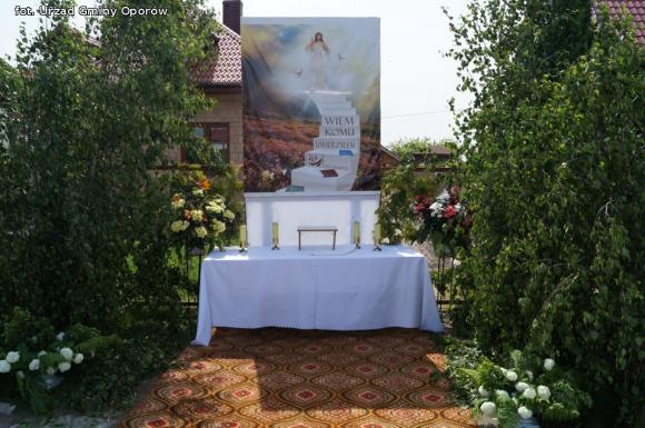 Boże Ciało w Oporowie