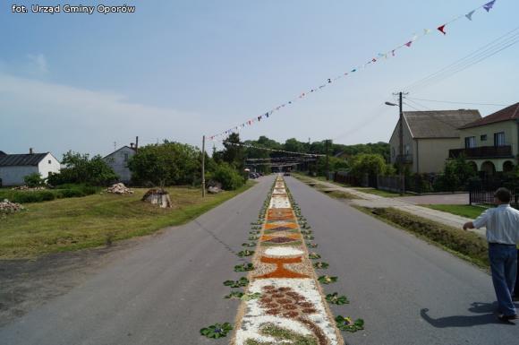 Boże Ciało w Oporowie