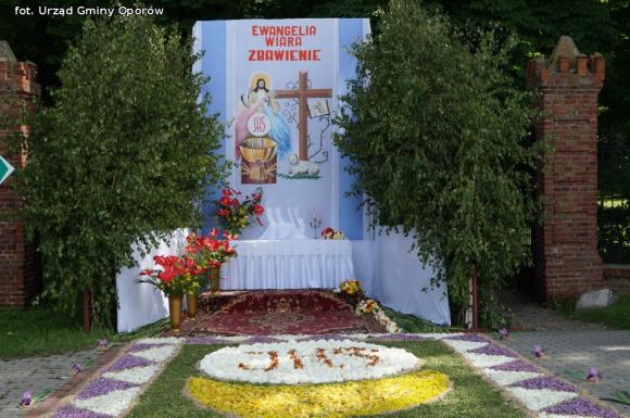 Boże Ciało w Oporowie