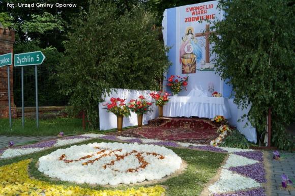 Boże Ciało w Oporowie