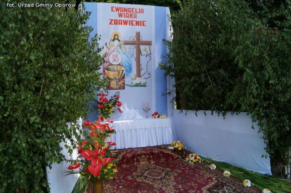 Boże Ciało w Oporowie