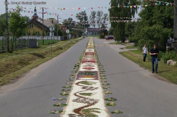 Boże Ciało w Oporowie