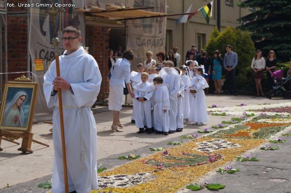 Boże Ciało w Oporowie