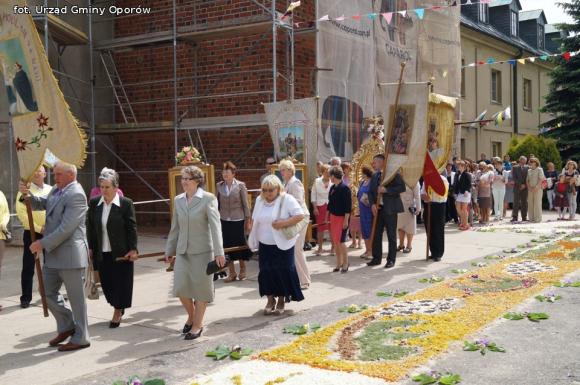 Boże Ciało w Oporowie