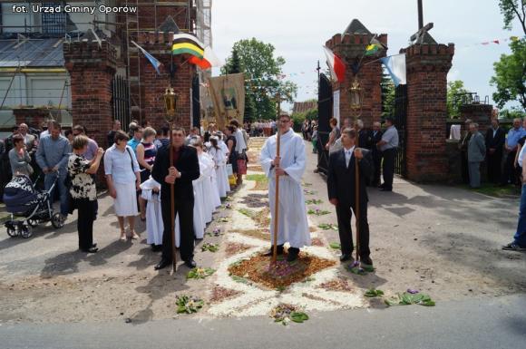 Boże Ciało w Oporowie