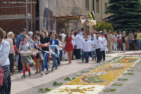 Boże Ciało w Oporowie