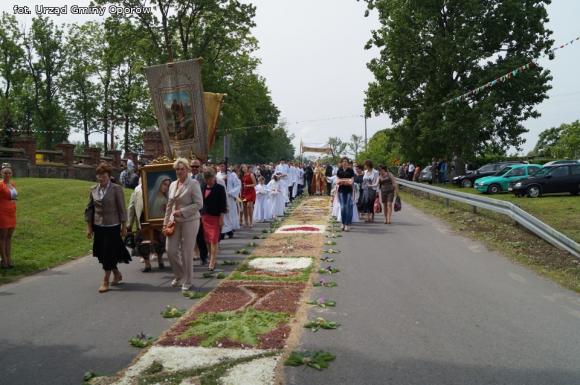 Boże Ciało w Oporowie