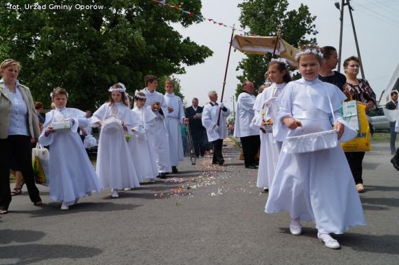 Boże Ciało w Oporowie