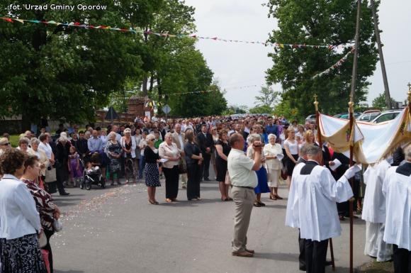 Boże Ciało w Oporowie