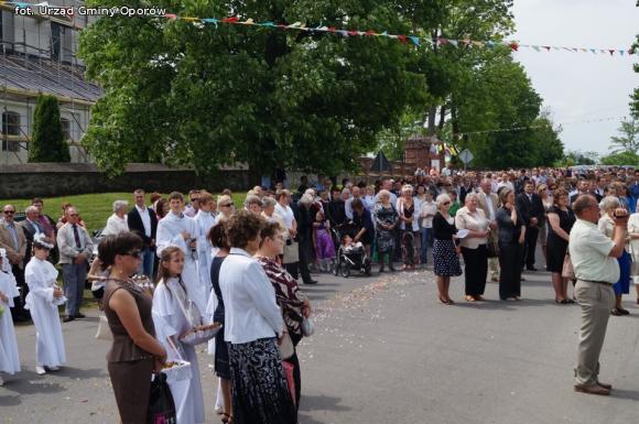 Boże Ciało w Oporowie