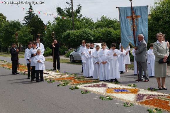 Boże Ciało w Oporowie