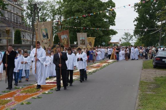 Boże Ciało w Oporowie