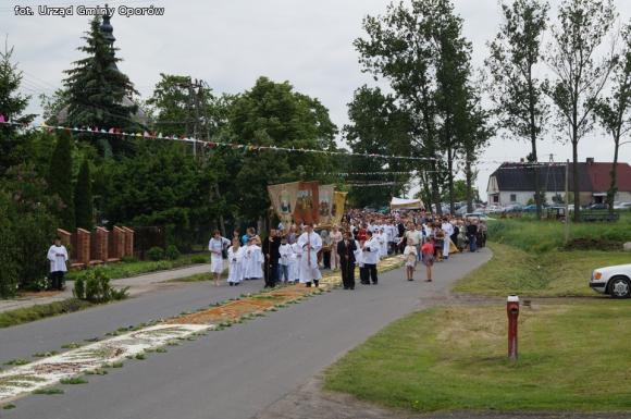 Boże Ciało w Oporowie